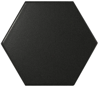Equipe Scale Hexagon Black Matt 10.7x12.4 / Экипе Скейл Хексагон Блэк Матт 10.7x12.4 